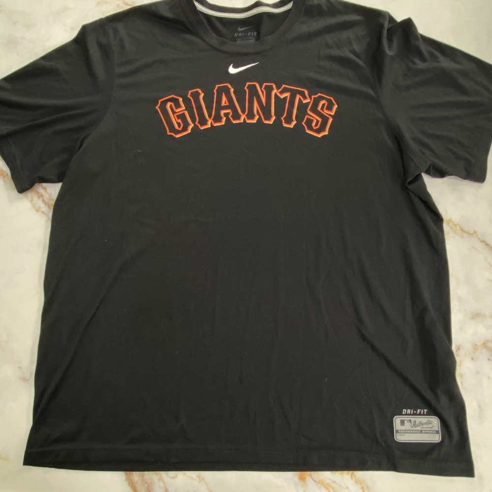 Nike Dri-Fit MLB San Francisco Giants. Black size XL